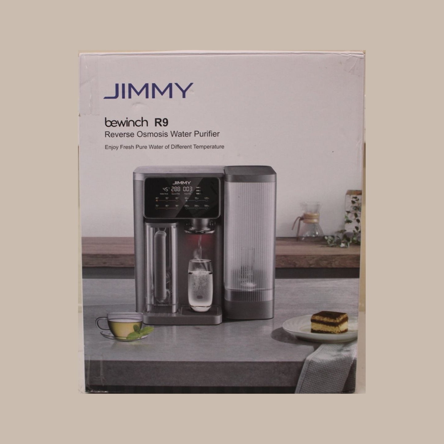 Jimmy Water Purifier R9 | Jimmy DAMAGED PACKAGING, WET, MISSING INNER PACKAGING, DEMO