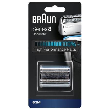 Braun | Shaver Replacement Head for Series 8, Silver | 83M