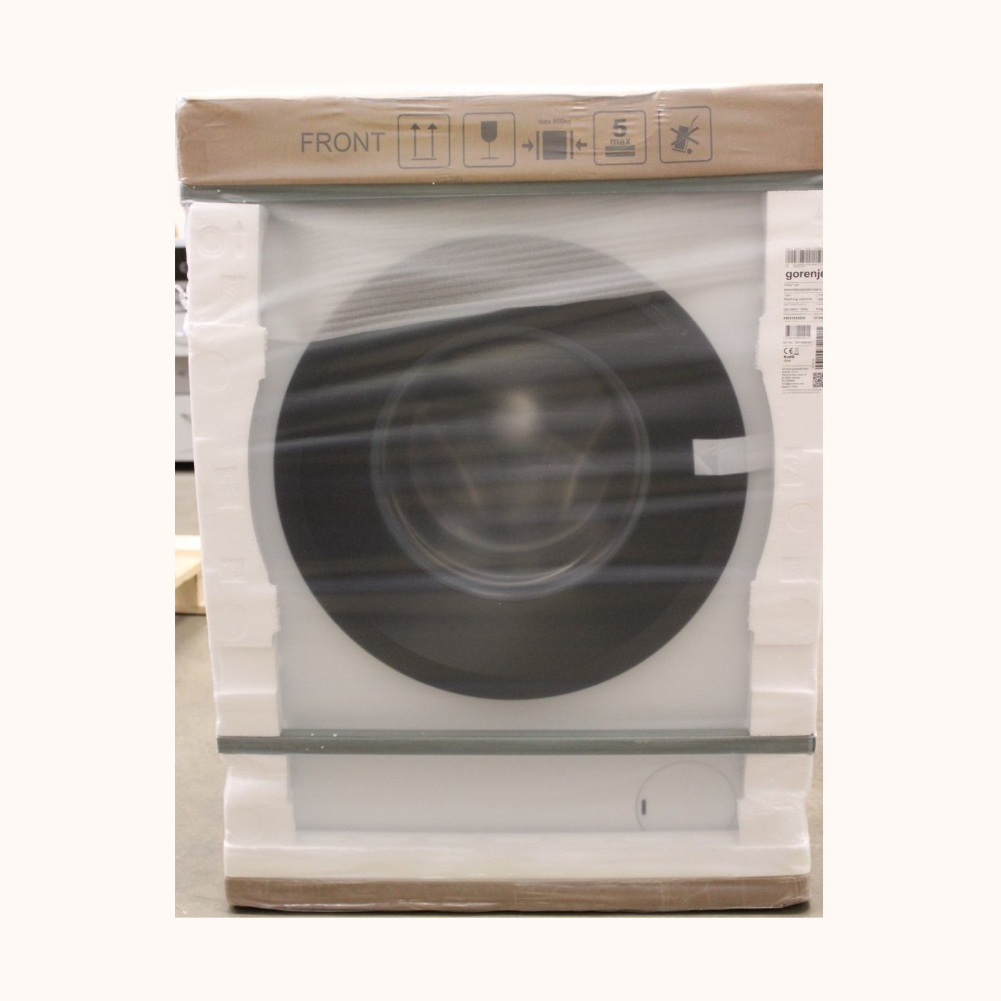 Gorenje W3NGPI62SBS Washing machine, B, Front loading, 6 kg, 1200 RPM, Depth 43.5 cm, White |  | Gorenje | Washing Machine | W3N