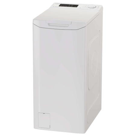 Candy | Washing Machine | TCA063D3-S | Energy efficiency class C | Top loading | Washing capacity 6 kg | 1000 RPM | Depth 60 cm 