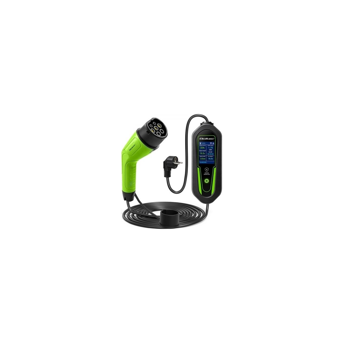 Qoltec Charger for EV Type2 3.5kW