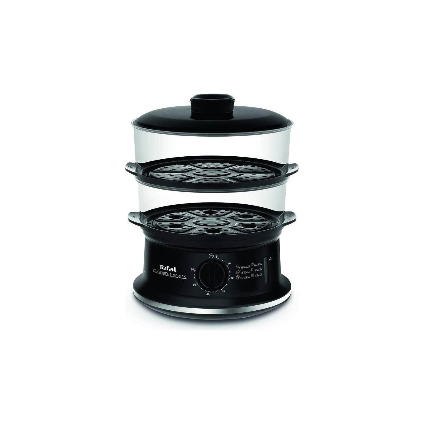 Tefal | VC140135 Food Steamer | Black | 900 W | Number of baskets 2