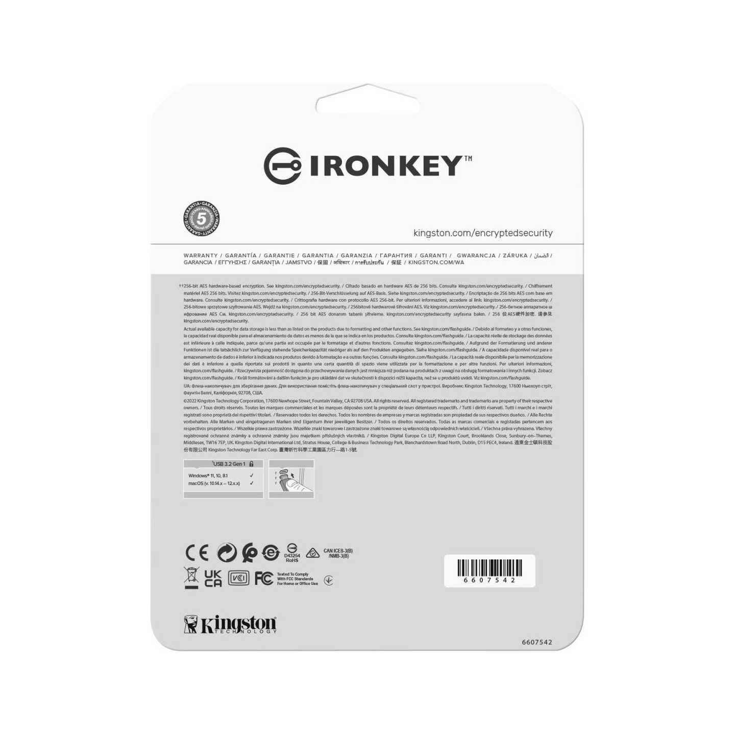 Kingston MEMORY DRIVE FLASH USB-C 128GB/IKVP50C/128GB KINGSTON