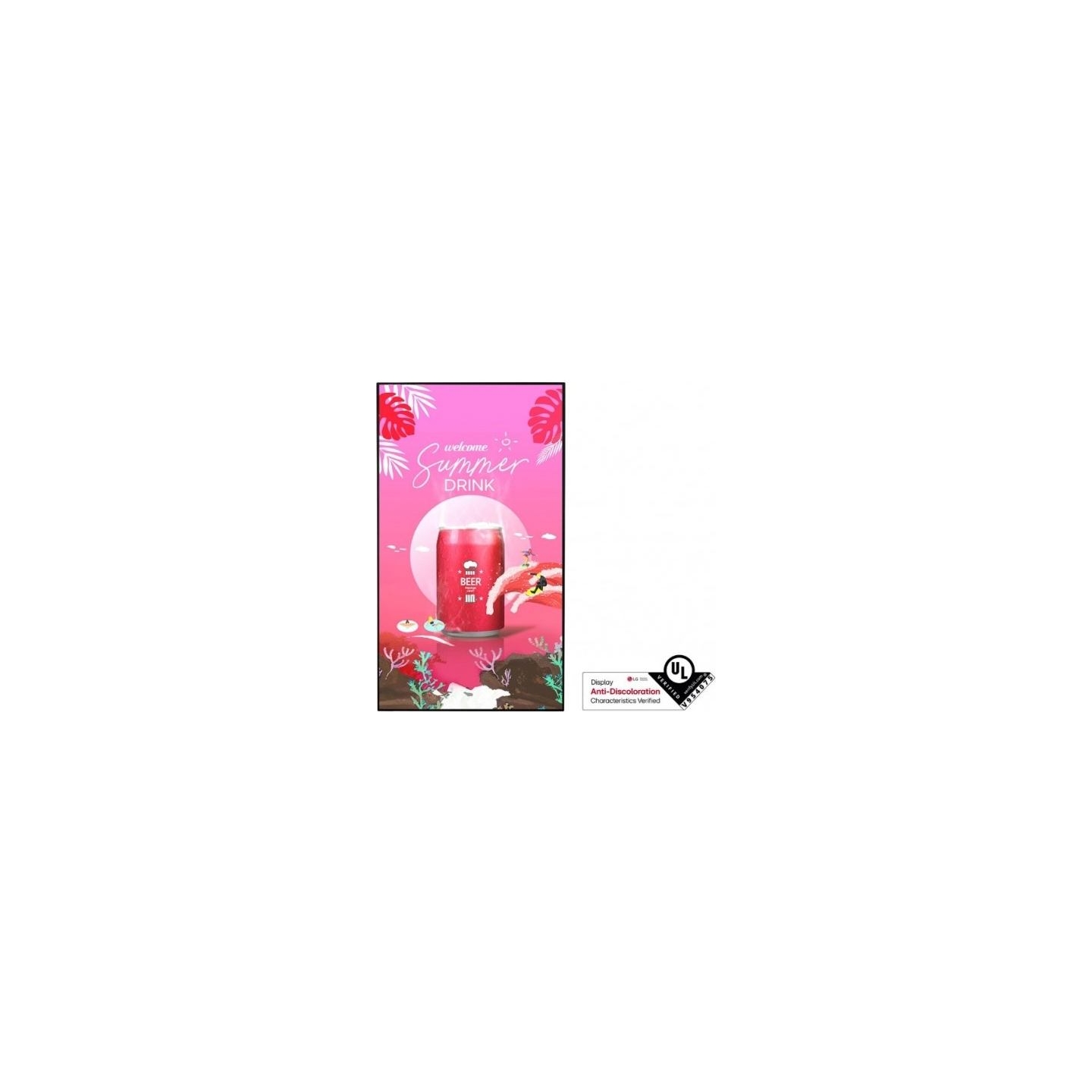 LG Large Format Monitor 75XS4P-B UHD 75-inch