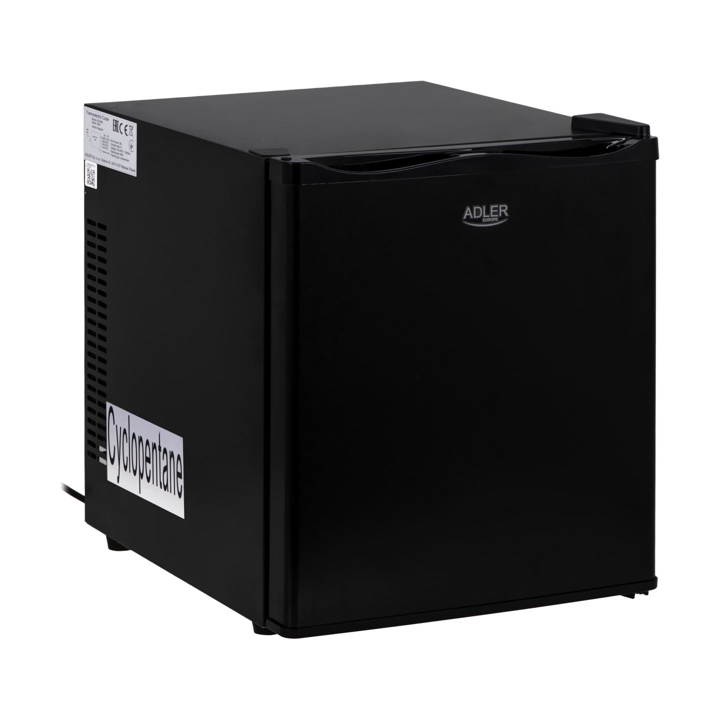 Adler | Thermoelecric Cooler | AD 8089 | Energy efficiency class E | Free standing | Larder | Black
