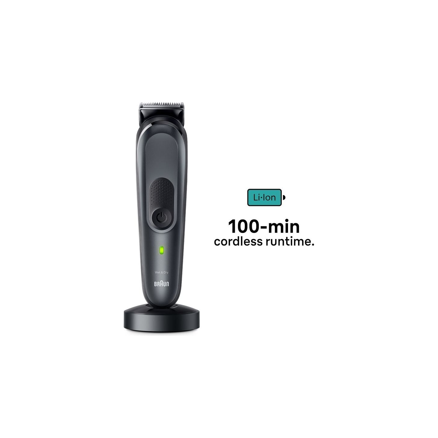 Braun | 17-in-1 Multi-grooming Style Kit | MGK7491 | Cordless | Number of length steps 13 | Grey