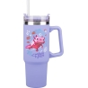 Paladone Minecraft Purple 900 ml Insulated Cup with Straw