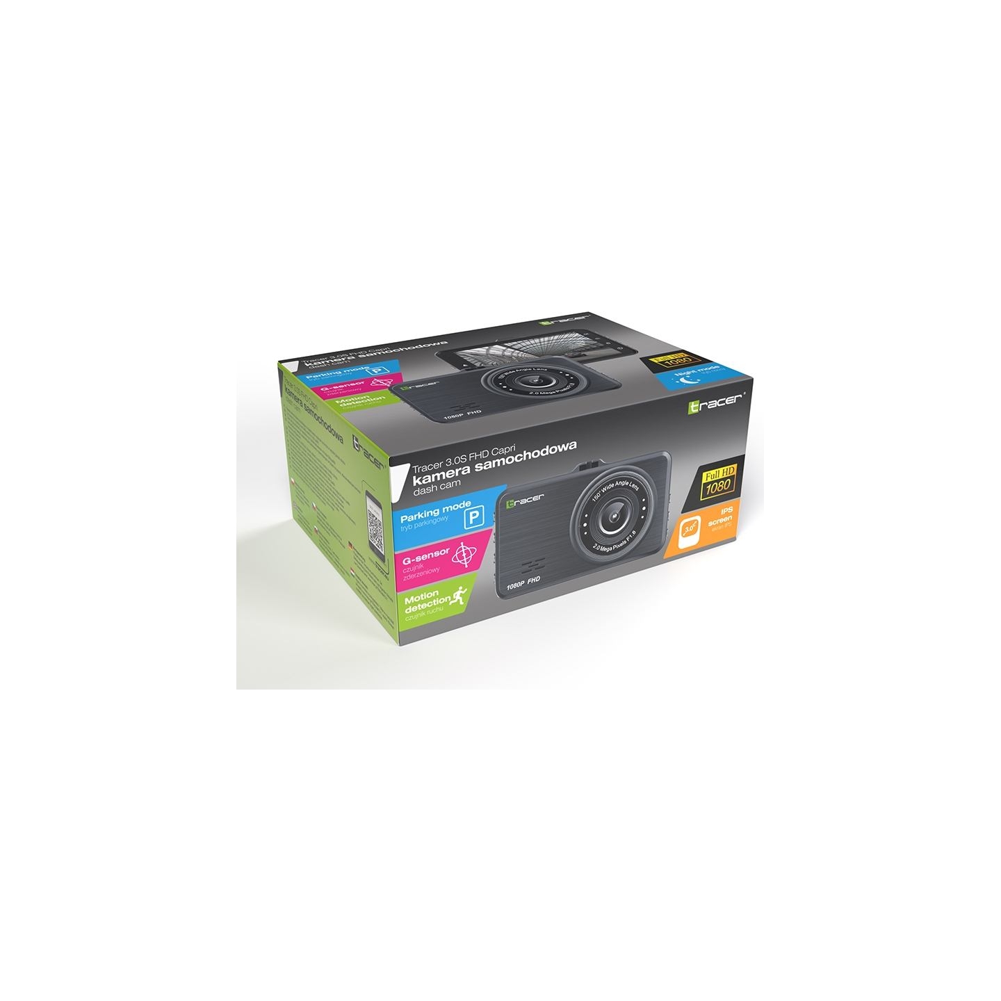 Tracer 47211 3.0S FHD CAPRI Dash Cam