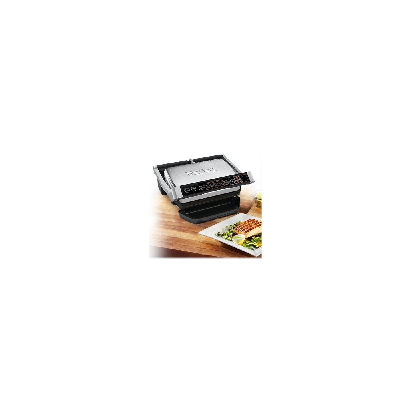 Tefal | OptiGrill Initial | GC706D | Contact grill | 2000 W | Black/Stainless steel