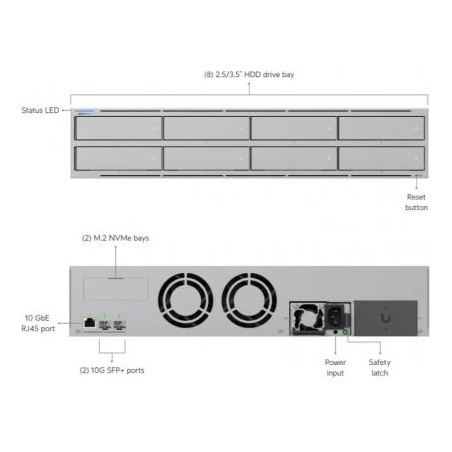 Ubiquiti Server UNAS-Pro-8