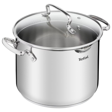 Tefal | Pot | G7197955 Duetto+ | 6.1 L | Stainless steel | Dishwasher proof | Lid included | Stainless steel