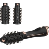 Rowenta | Styling Hair Brush | CF9620 | Temperature (max) 80 °C | Number of heating levels 3 | Black/Gold Rose