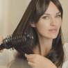 Rowenta | Styling Hair Brush | CF9620 | Temperature (max) 80 °C | Number of heating levels 3 | Black/Gold Rose