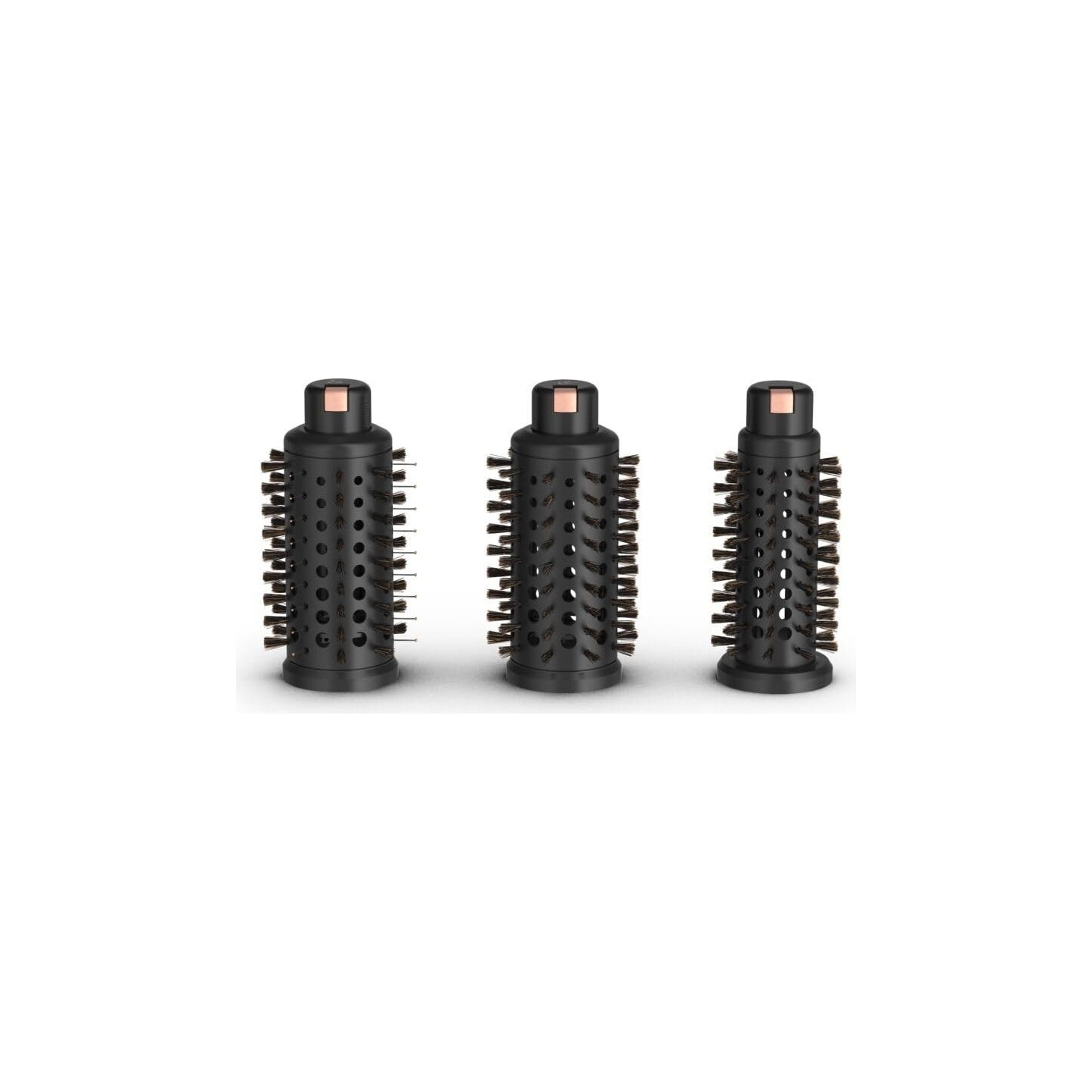 Rowenta | Styling Hair Brush | CF9620 | Temperature (max) 80 °C | Number of heating levels 3 | Black/Gold Rose