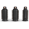 Rowenta | Styling Hair Brush | CF9620 | Temperature (max) 80 °C | Number of heating levels 3 | Black/Gold Rose