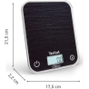 Tefal Kitchen Scale | BC50D2V0 Optiss | Maximum weight (capacity) 5 kg | Display type LCD | Black