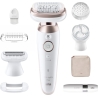 Braun Epilator | SES9-360 Silk épil 9 Flex 3D | Operating time (max) 50 min | Number of power levels 1 | Wet & Dry | White/Rose