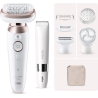 Braun Epilator | SES9-360 Silk épil 9 Flex 3D | Operating time (max) 50 min | Number of power levels 1 | Wet & Dry | White/Rose