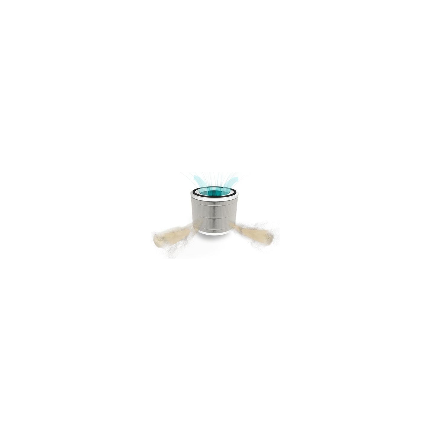 Duux | HEPA+Carbon filter for Bright Air Purifier | Suitable for Sphere air purifier (DXPU06 or DXPU07) | White