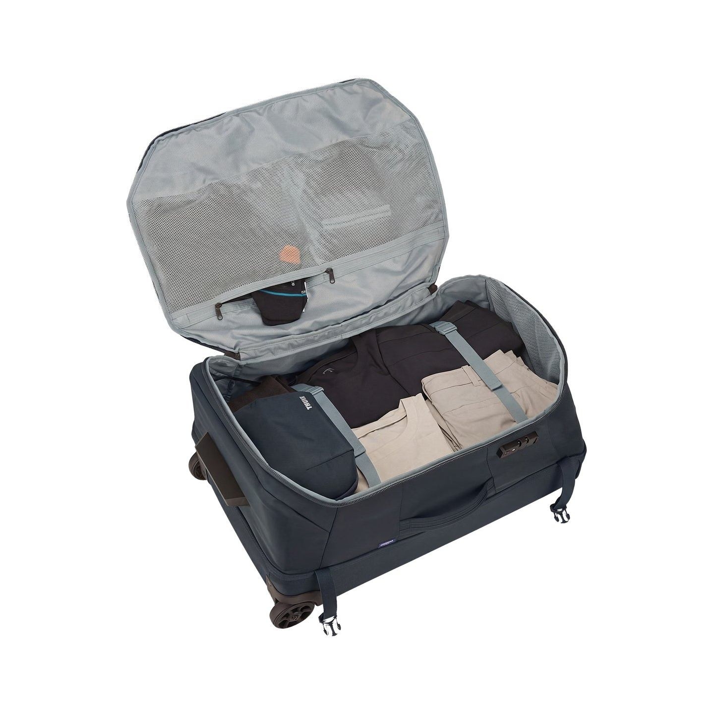 Thule 5613 EnRoute Check-In Wheeled Duffel Darkest Blue