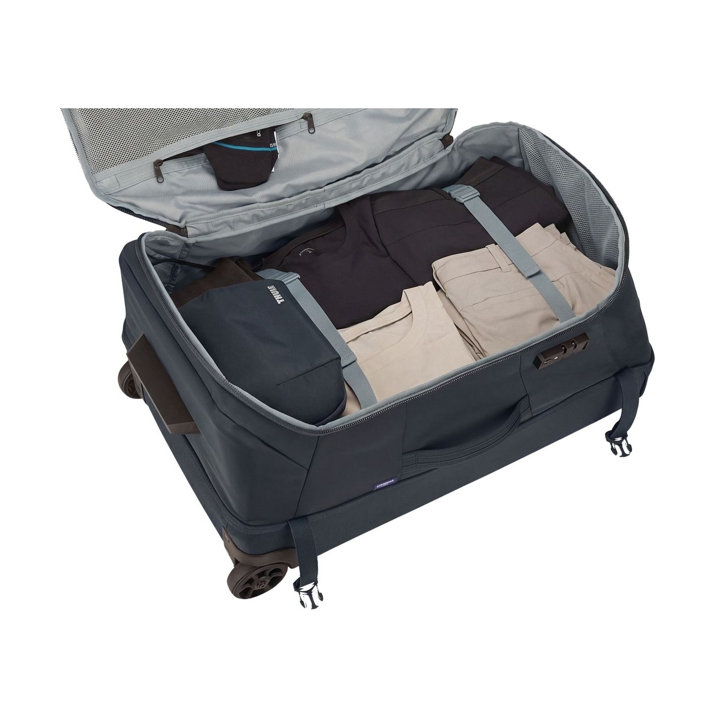 Thule 5613 EnRoute Check-In Wheeled Duffel Darkest Blue