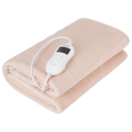 Camry | Electric blanket | CR 7423 | Number of heating levels 8 | Number of persons 1 | Washable | Coral fleece | 60 W | Beige
