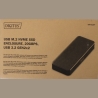 Digitus | Digitus USB M.2 hard disk enclosure, SSD, external, NVMe, 20Gbps, USB 3.2 Gen2x2 | DA-71157 | DEMO