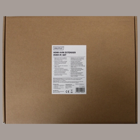 Digitus HDMI KVM Extender over IP, Set, DEMO |  | Digitus | HDMI KVM Extender over IP, Set | DS-55202 | DEMO