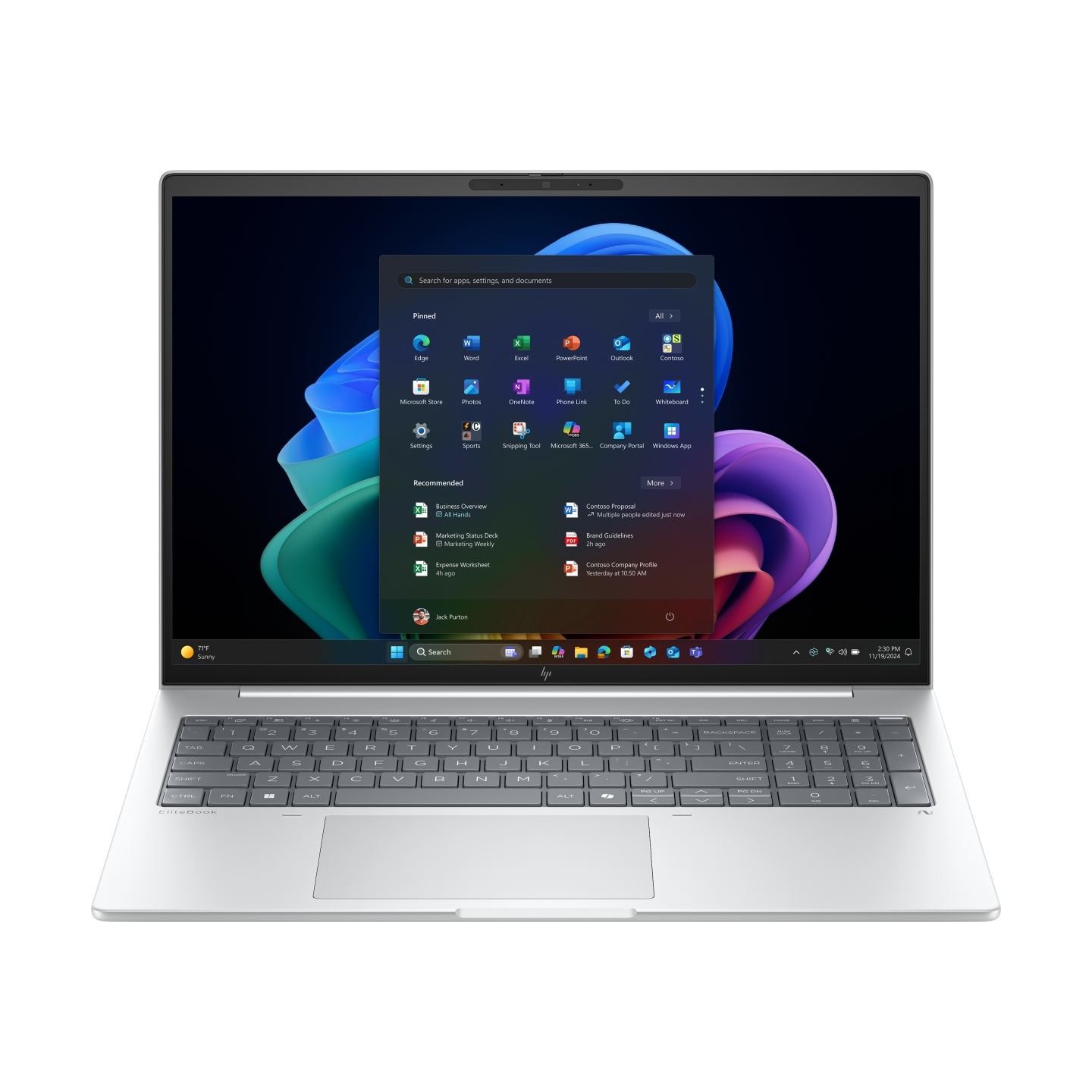 HP EliteBook 8 G1a AI 16 - Ryzen AI 5 340, 24GB, 512GB SSD, 16 WUXGA 300-nit AG, 5MP IR cam, WWAN-ready, Smartcard, FPR, US back