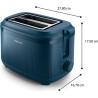 Philips | Toaster | HD2511/70 3000 series | Power 830 W | Number of slots 2 | Housing material Plastic