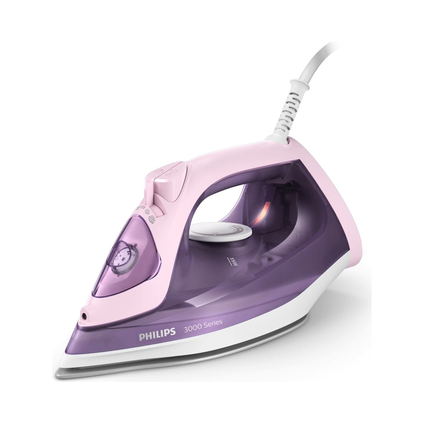 Philips 3000 Series Steam iron DST3020/30, 2200 W, 35 g/min continuous steam, 160g steam burst/Damaged package / DST3020/30?/PAC