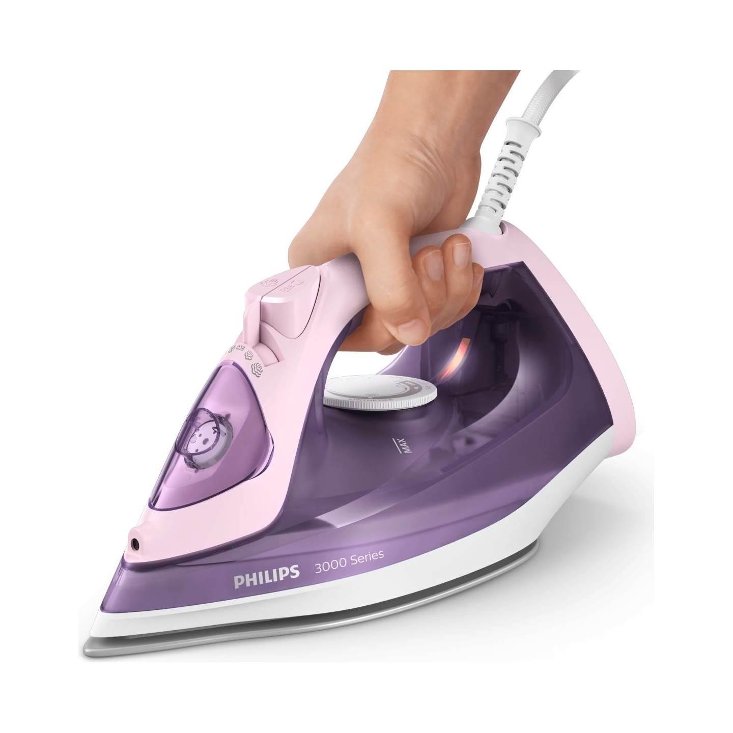 Philips 3000 Series Steam iron DST3020/30, 2200 W, 35 g/min continuous steam, 160g steam burst/Damaged package / DST3020/30?/PAC