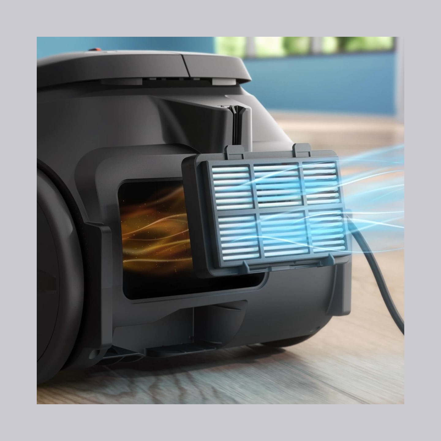 Philips 2000 series Bagged vacuum cleaner XD2152/12, 800W/Damaged package / XD2152/12?/PACKAGE