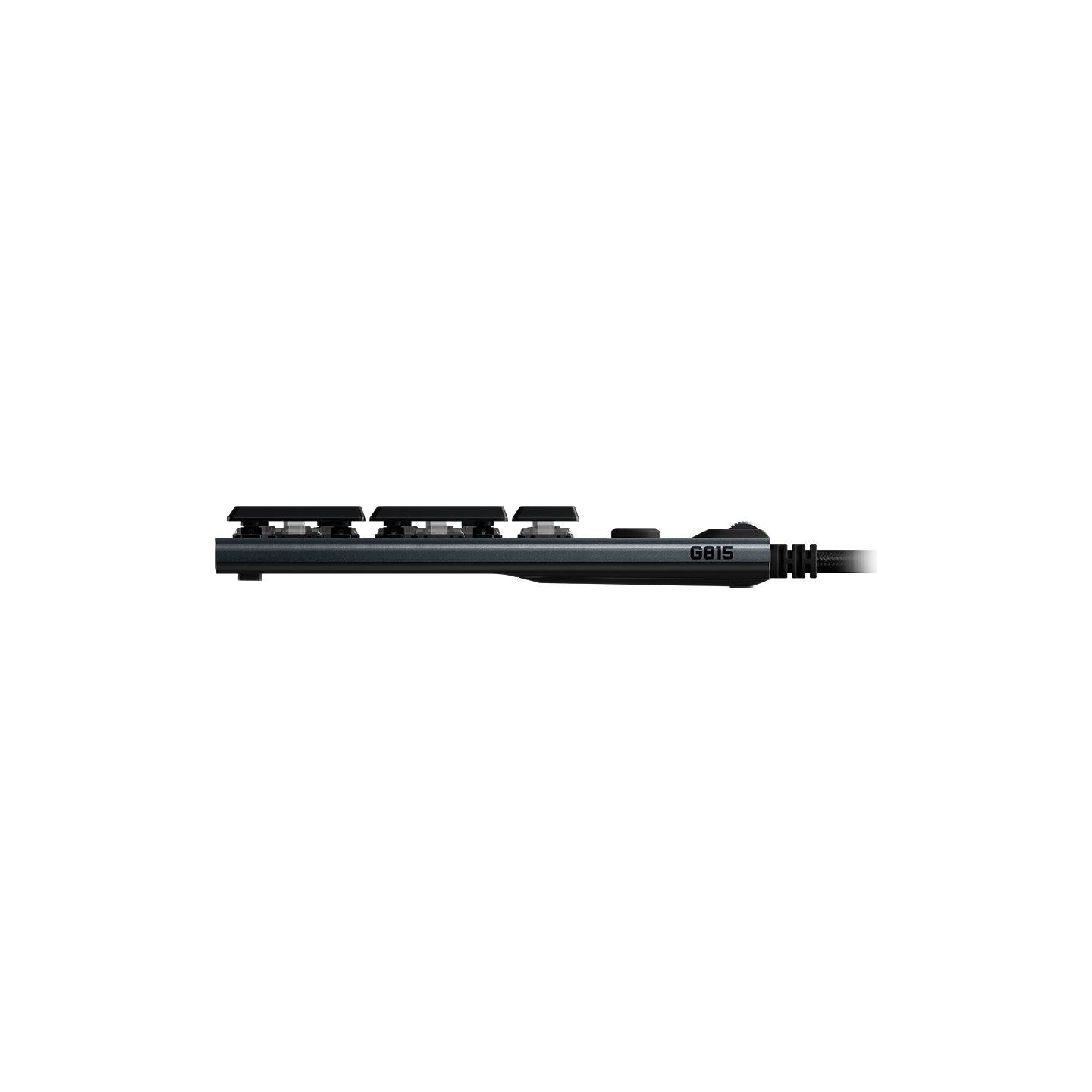 Logitech G815 Corded LIGHTSYNC Mechanical Gaming Keyboard - CARBON - NORDIC - TACTILE