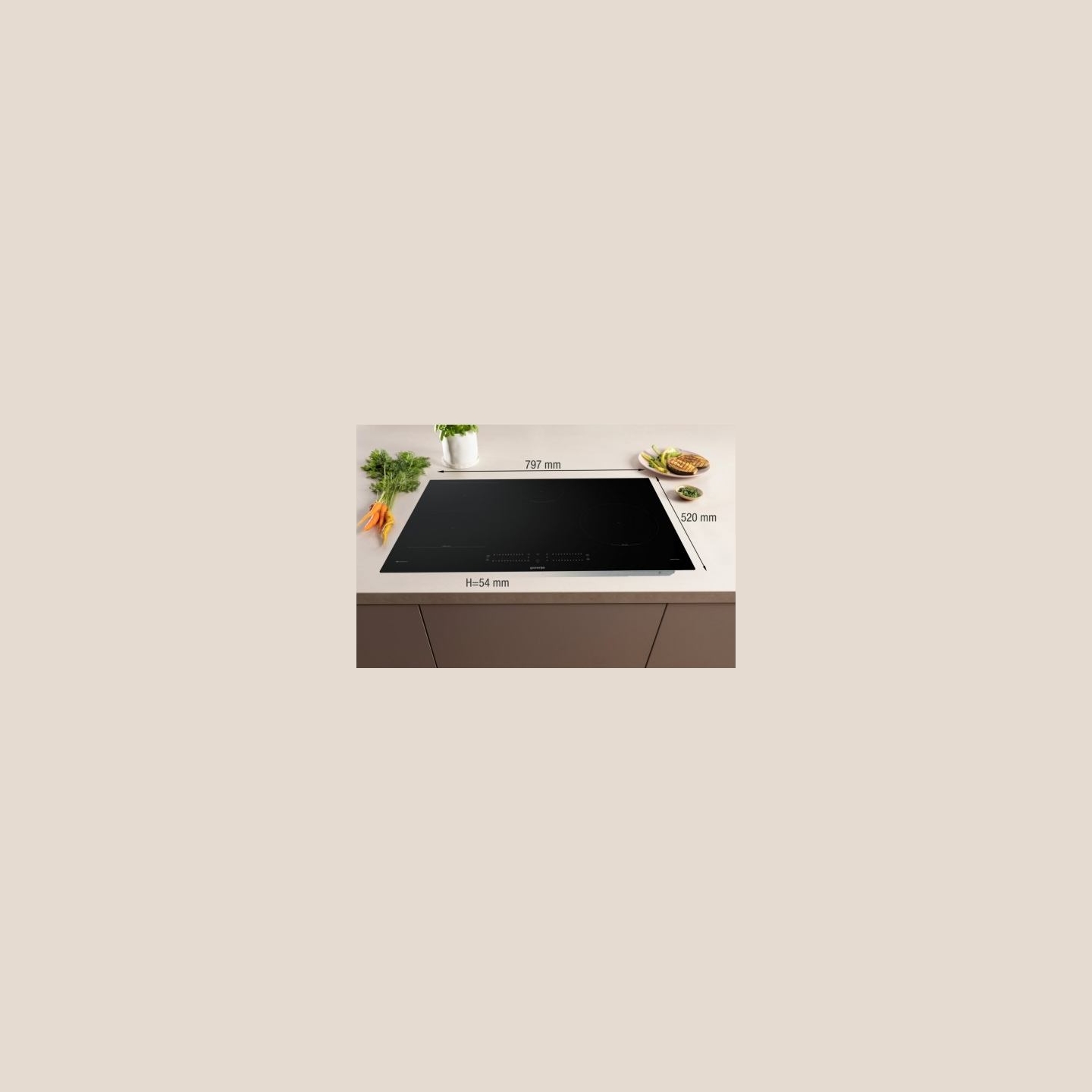 Gorenje Induction hob GI8432BSCWF