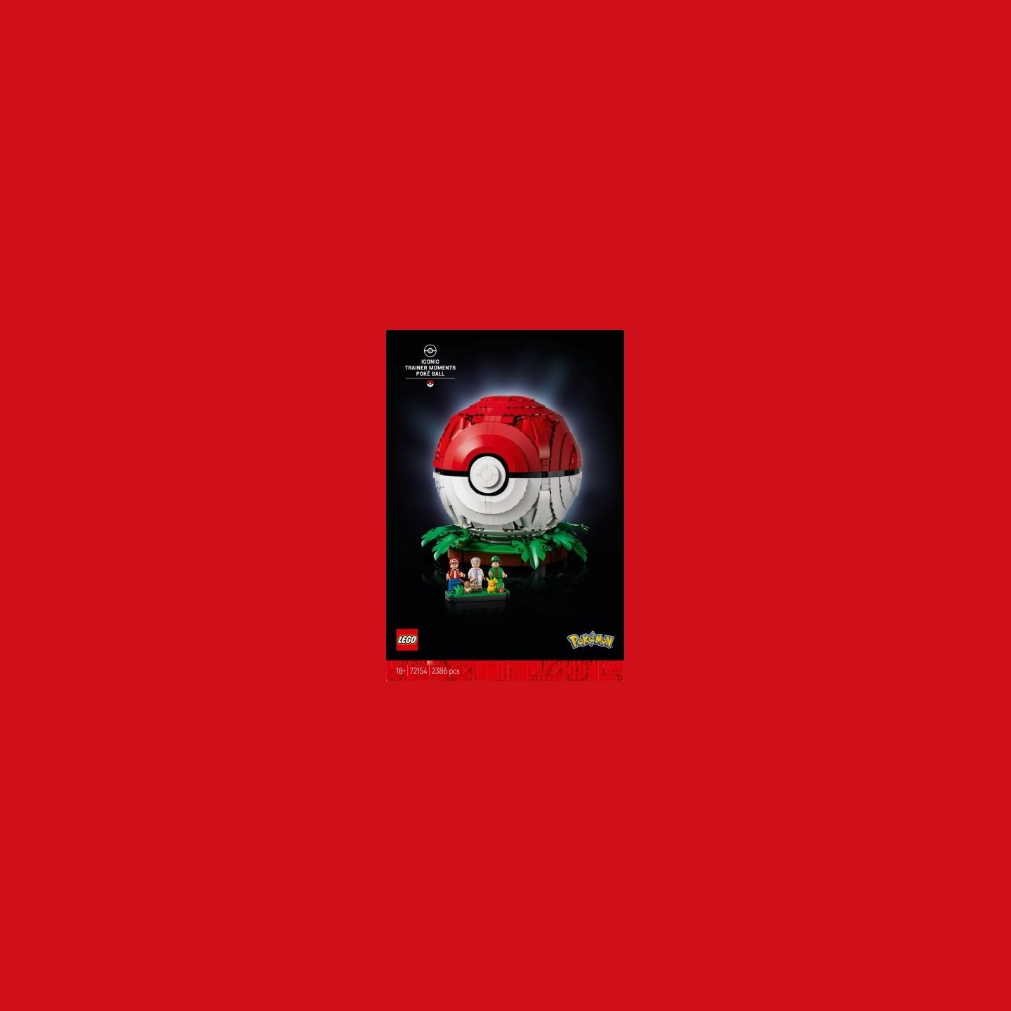 Lego Bricks Pokemon 72154 Trainer Moments PokéBall