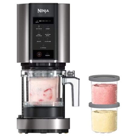 Ninja Ice Cream Maker | NC302EU CREAMi 7-in-1 | Power 800 W | Capacity 0.493 L | Black/Silver