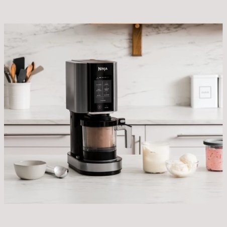 Ninja Ice Cream Maker | NC302EU CREAMi 7-in-1 | Power 800 W | Capacity 0.493 L | Black/Silver