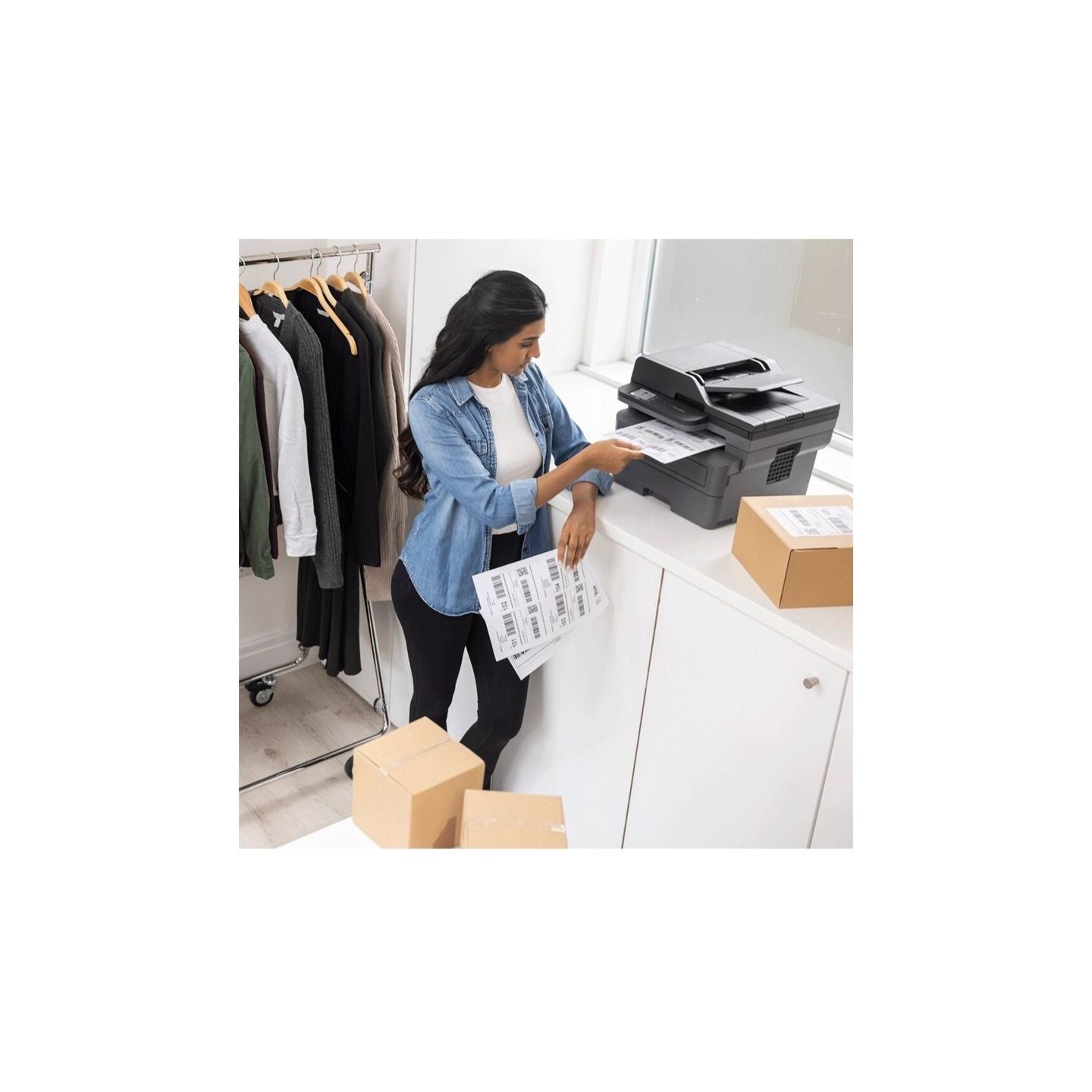 Brother DCP-L2660DW MONO LASER AIO, ADF, DUPLEX, WIFI, 34PPM