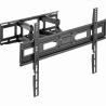 Gembird | Wall mount | WM-80ST-03 | Tilt, Swivel | 37-80 " | Maximum weight (capacity) 40 kg | Black