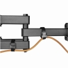 Gembird | Wall mount | WM-80ST-03 | Tilt, Swivel | 37-80 " | Maximum weight (capacity) 40 kg | Black
