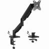 Gembird Adjustable desk display mounting