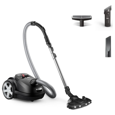 Philips Performer LED 8000 Series Bagged vacuum cleaner XD8122/10, 900W, TriActive / XD8122/10