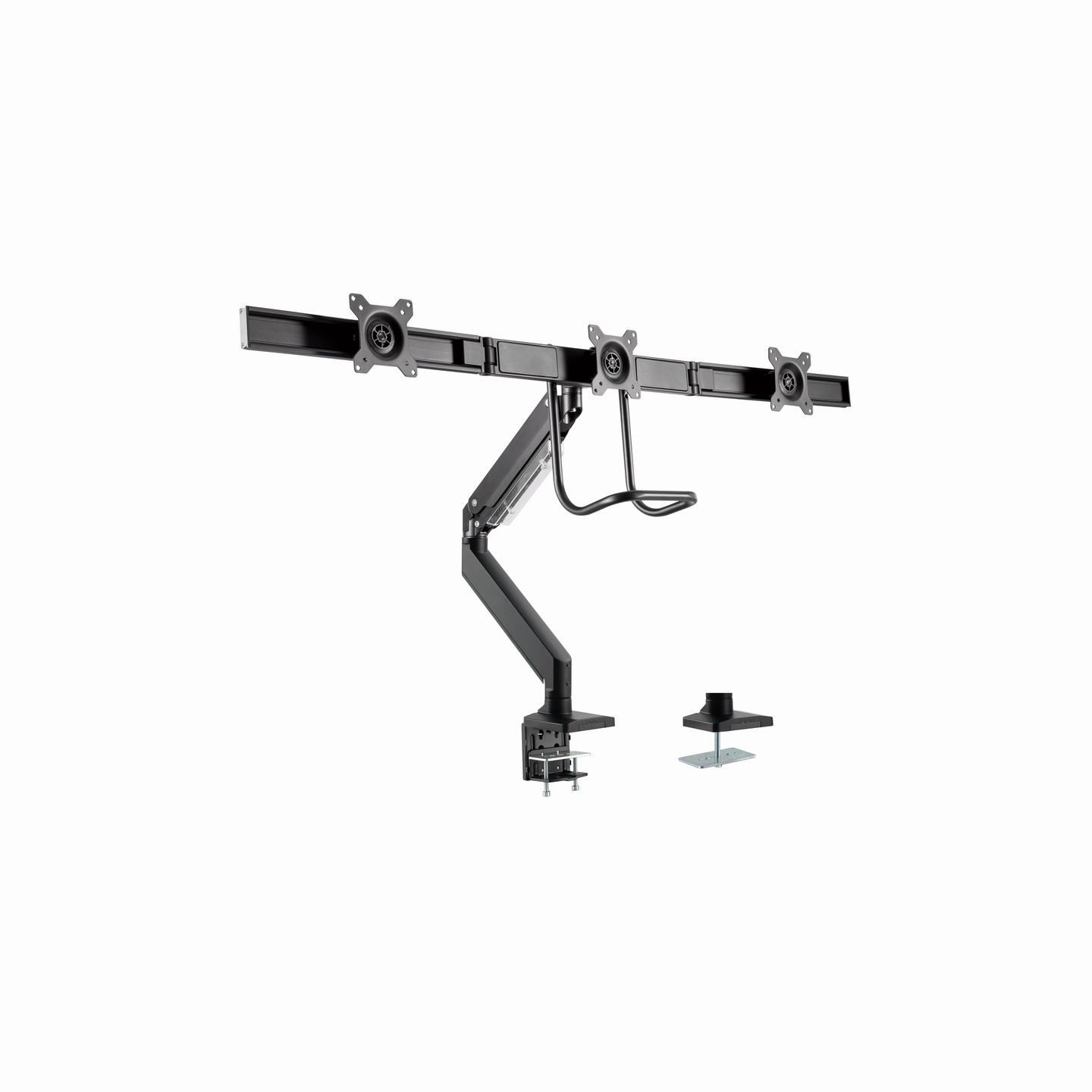 Gembird Mounting arm 3 monitors 17-27 6kg