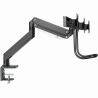 Gembird Mounting arm 3 monitors 17-27 6kg