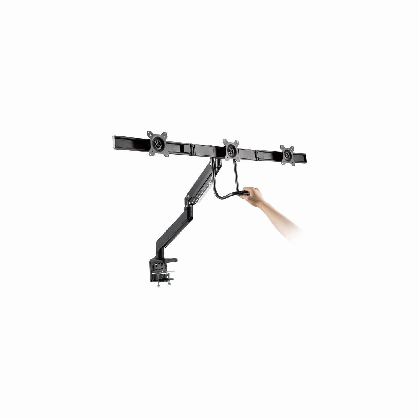 Gembird Mounting arm 3 monitors 17-27 6kg