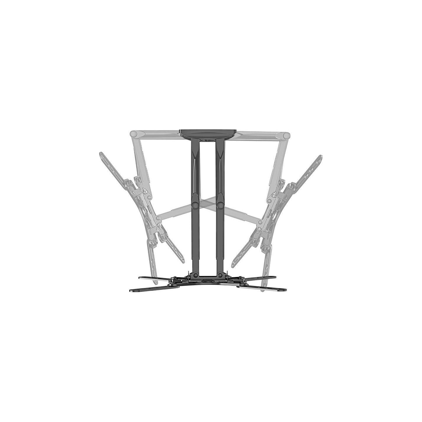 Gembird | Wall mount | WM-60ST-01 | Tilt, swivel, rotate | 32-60 " | Maximum weight (capacity) 36.4 kg | Black