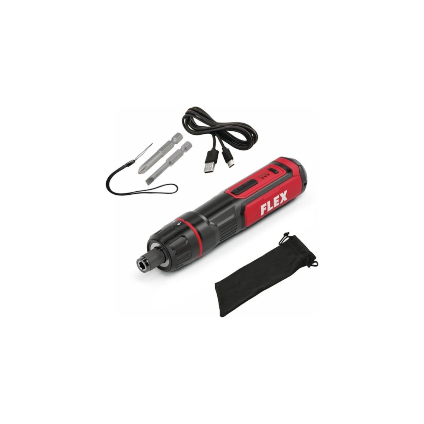 Flex | Cordless Screwdriver | FLEX SD 7-320 | 4 V | 2.5 Ah