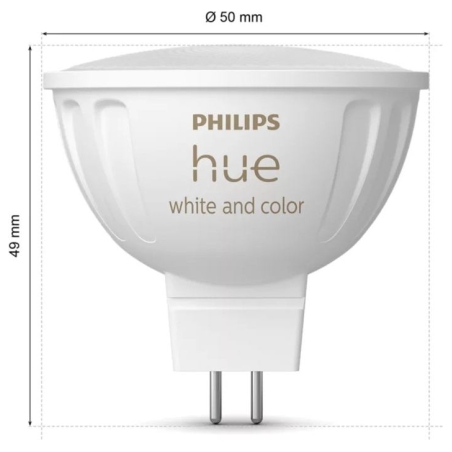 Philips Hue WCA 6.3W 12V MR16, 2pcs | GU5.3