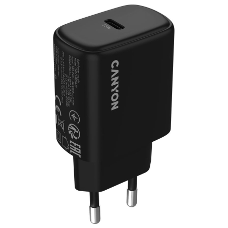 Canyon charger OnCharge 250 25W 1xPD EU Black